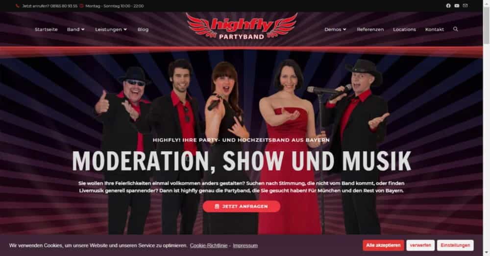 Die Band Highfly