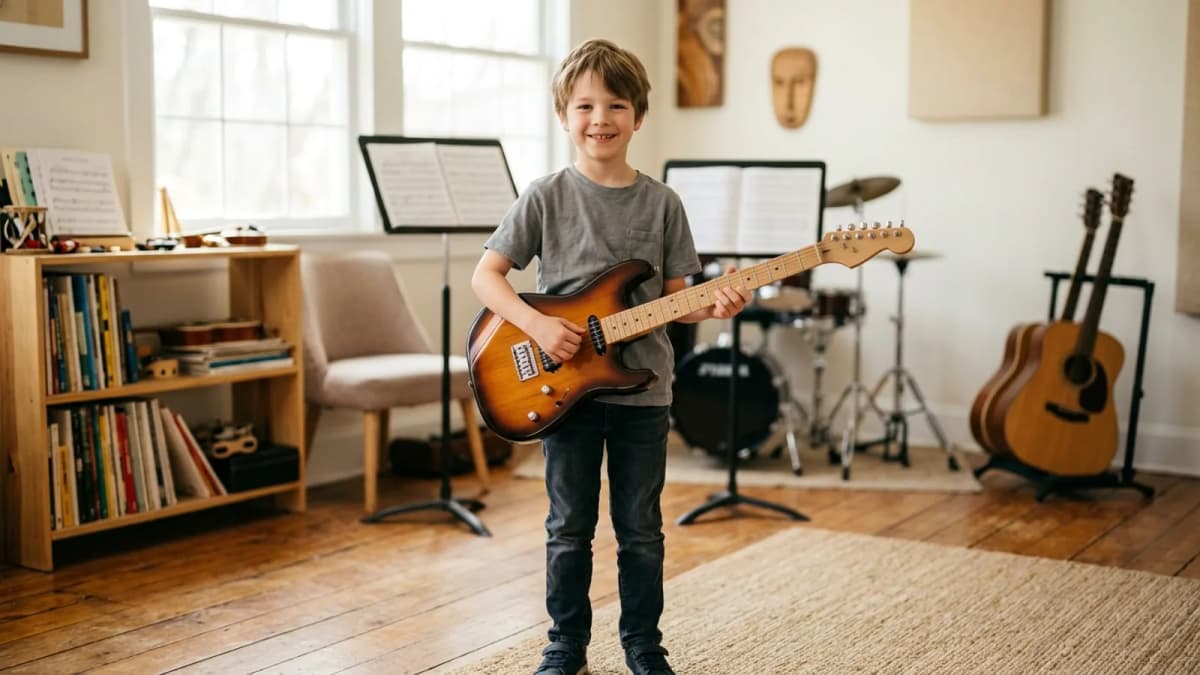 E-Gitarre für Kinder