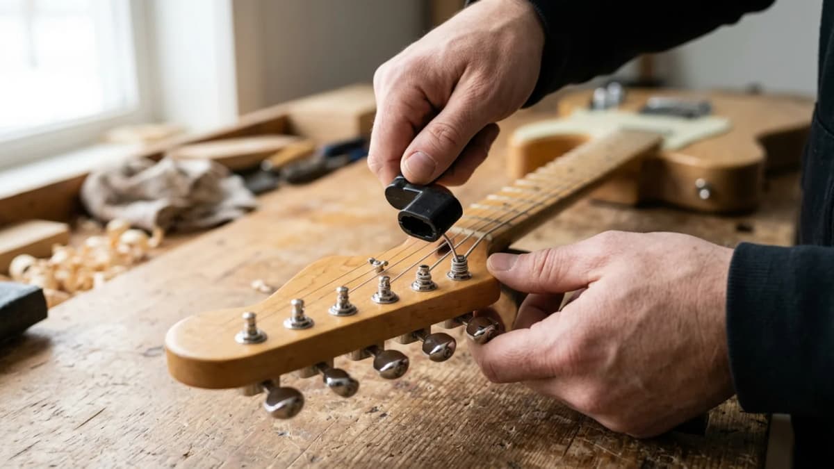 E-Gitarre Pflege