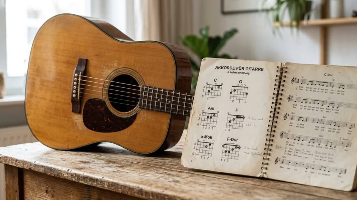 Leichte Gitarrensongs für Anfänger