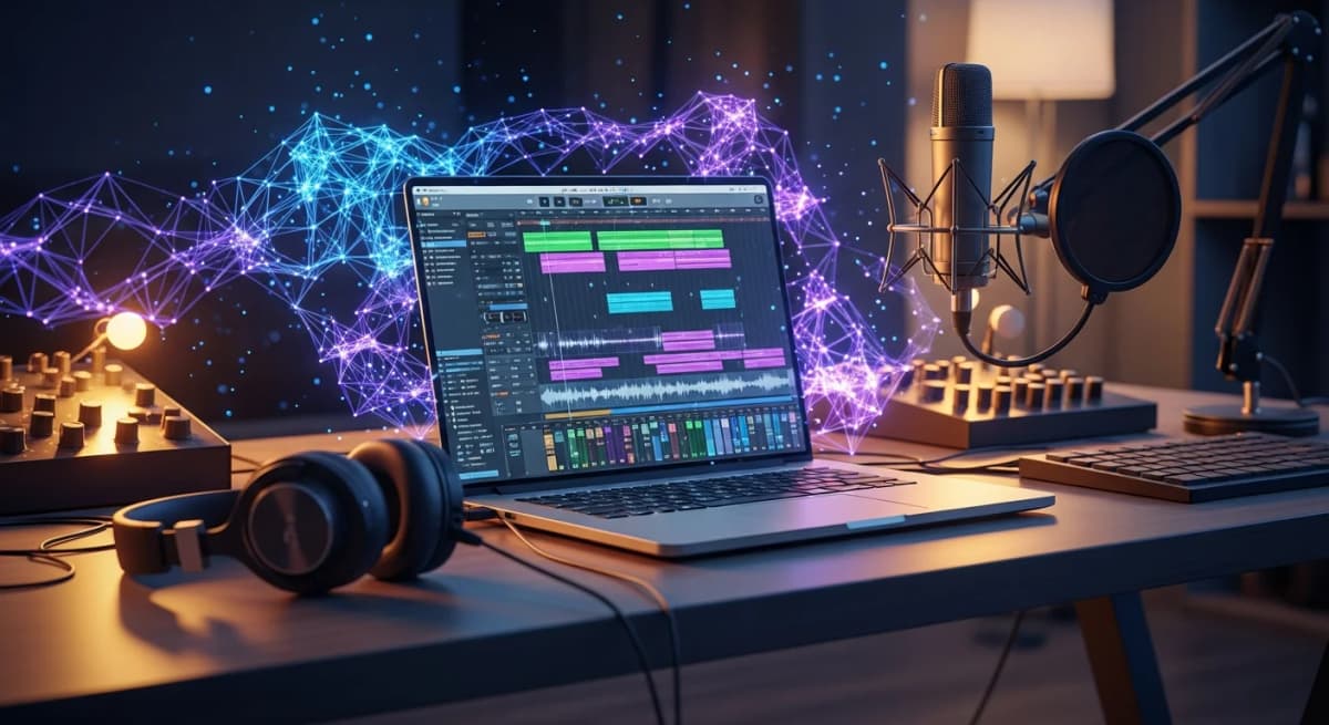 Musikproduzent dank KI