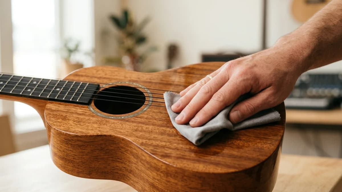 Ukulelen-Pflege